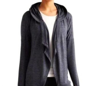 ATHLETA Blissful Hooded Wrap Cardigan